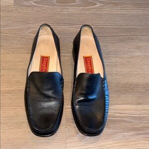Cole Haan Leather Slip-On Loafers, Womens, Size 8